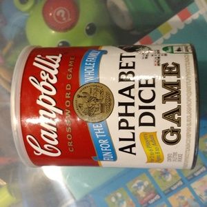 Campbell's Alphabet Dice Game